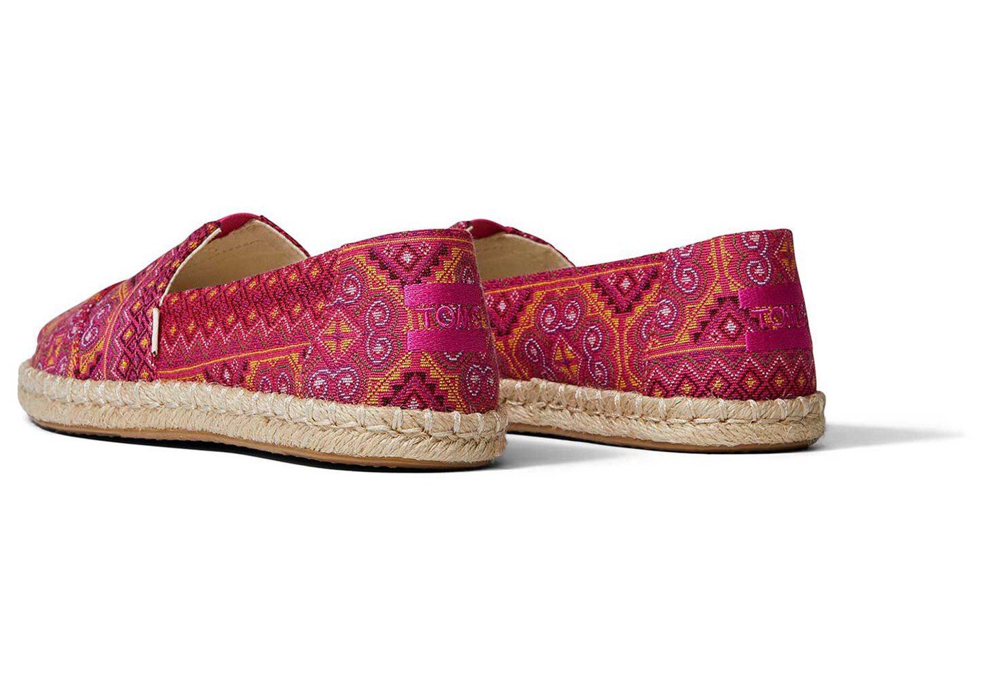 Toms Alpargata Rope Espadrille Pink - Womens - 20785-UQTE